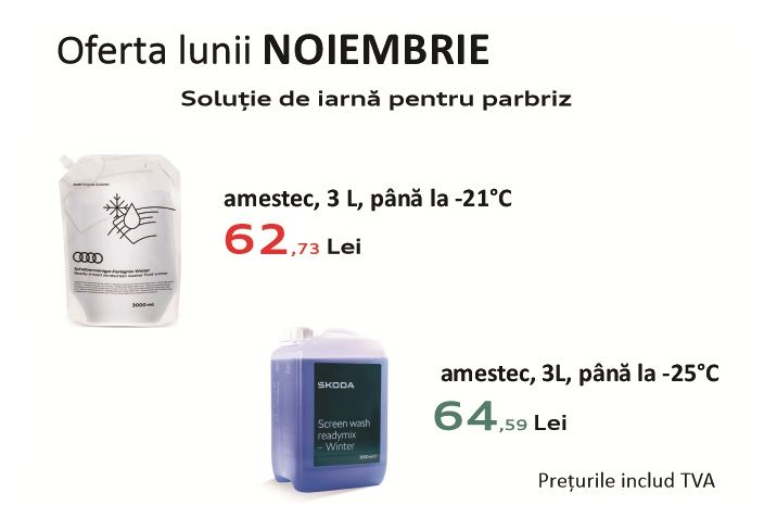 Ofertă soluție pentru parbriz