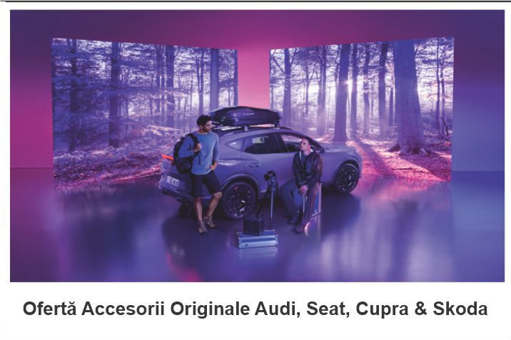 Ofertă Accesorii Originale Audi, Seat, Cupra & Skoda