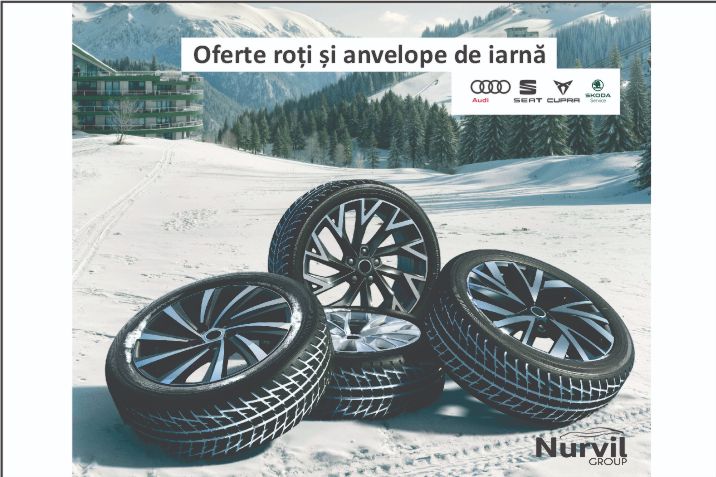 Ofertele speciale la accesoriile de sezon pentru Audi, SEAT, CUPRA și Škoda!