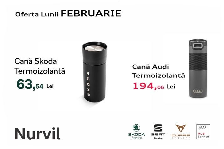 Oferta Termos Audi  si Termos Skoda