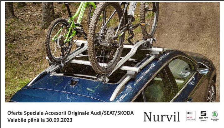 Oferte accesorii Originale Primăvară - Vară Audi / SEAT / SKODA