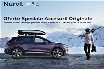 Oferte accesorii Originale Toamna-Iarna Audi / SEAT / SKODA